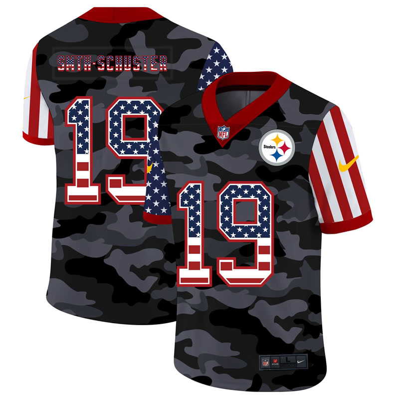 Nike Pittsburgh Steelers 19 Smith-schuster 2020 Camo USA Salute to Service Limited Jersey zhua,We sell and wholesale Nike Pittsburgh Steelers 19 Smith-schuster 2020 Camo USA Salute to Service Limited Jersey zhua on line form chian!